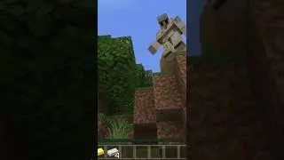 Build craft  #gameplay #irongolem #creeper #minecraft