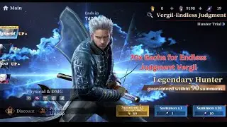 Devil May Cry Peak Of Combat | 70x Gacha For Limited SSS Vergil Endless Judgment Banner