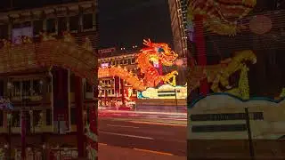 Chinatown CNY Lights Up! 🐲✨ #SingaporeShorts