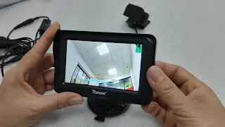 Tomoia T1 Reversing Camera HD 1080P Dash Monitor Screen Rear View Reverse Cam Kit Parking System