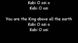 You are the King above all the earth