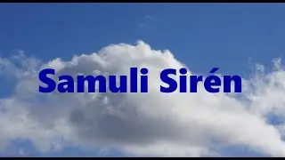 Vain yksin Jeesus (Samuli Sirén)