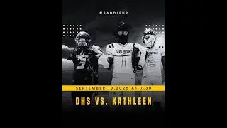 DHS Football; Davenport Broncos (1-3) vs Kathleen Red Devils (1-3)