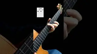 Close-up observation of chord conversion trajectory #guitar beginner #guitar teaching #guitar score