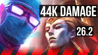 SHEN vs ZAAHEN (TOP) | 44K damage, Good KDA: 18/3/23 | EUW Master | 26.2