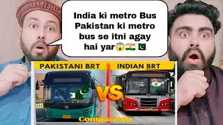 Pakistani Vs indian metro bus Comparison | Pakistani Reaction 