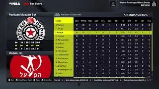 NexLVL Cyber Euroleague 25-26 LIVE |Hapoel Tel Aviv vs Partizan |Viktor Vladov vs Nikos Karakoussis