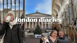 london vlog | first day at UCL on exchange, buckingham palace, westminster abbey + more exploring