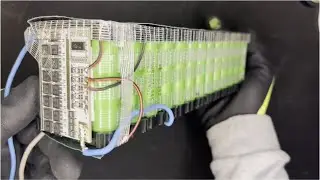 DIY 18650 battery pack 3s 13p