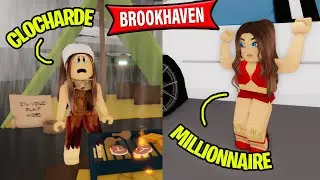 DE CLOCHARDE A MILLIONNAIRE sur BROOKHAVEN RP ! ROBLOX FR