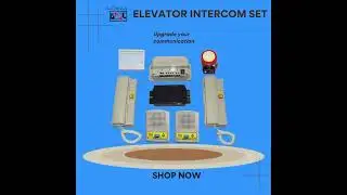 #elevator #lift  #ascenseur Choose GNL to guarantee your safety!!GNL Brand Elevator 3 Way Intercome
