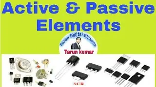 Network and Lines Active & Passive Components Part - 1