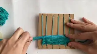 قاعده كوب باستخدام النسيج
