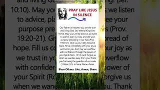Take 10 Seconds To Read This Prayer In Silence ✝️ 🙏 #prayer #faith #jesus #God #jesuslovesyou