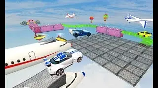 Us Extreme GT Mega Ramps Crazy Car Stunts Racing