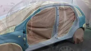 Opel Corsa C repair of damage from crash