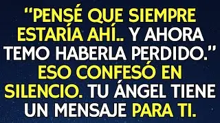 “PENSÉ QUE SIEMPRE ESTARÍA AHÍ.. Y AHORA TEMO HABERLA PERDIDO.” ESO CONFESÓ EN SILENCIO...