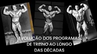 EVOLU&Ccedil;&Atilde;O DOS PROGRAMAS DE TREINO AO LONGO DAS D&Eacute;CADAS