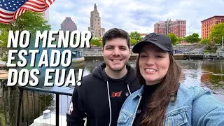 Conhecendo PROVIDENCE! A CAPITAL do MENOR estado dos EUA!