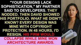 Partner stole my architectural designs for 2 years - I opened an award-winning studio, he closed