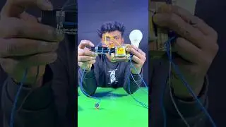 making homemade inverter + generator 220v #shots #project #experiment #sujanexperiment