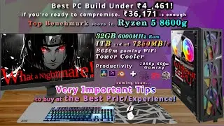 AMD Ryzen 5 8600G Budget PC Build Under ₹45000 in Tamil | Best Performance 🤩, ஆனா Worst Experience 😭