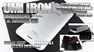 UMI IRON (Unboxing & Hands On) MTK6753, 5.5