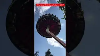 Ultimate rotating wheel in Efteling #Shorts