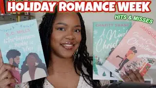 Reading Holday Romance Books for a Week | Cozy Reading Vlog