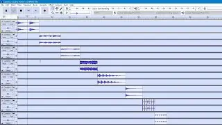Align Audio Clips End To End in Audacity - a good way to create sample pack preview