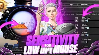 Best Sensitivity For Low DPI Mouse | PUBG MOBILE PC Emulator 60 FPS + HDR (Gameloop)
