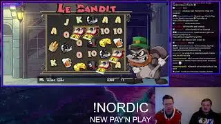 LE BANDIT BUYS｜Brand new Pay'n Play !nordic｜!jokeri｜!pacho｜New non sticky !robocat