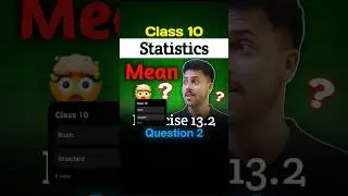 Class 10 Statistics Ex 13.2 Q2 | Sure-Shot Board Exam Trick | Fastest Solution! #shorts #viral