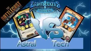 Lightseekers TCG Gameplay - Constella vs Zuna - The BattleCast