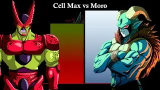 Cell Max VS Moro / Power Levels