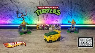Черепашки-ниндзя / TURTLES / Hot wheels & Mega Bloks