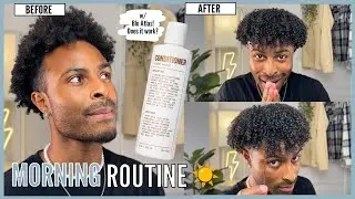 Get PERFECT Curly Hair with Blu Atlas! Step-by-Step Morning Routine 🔥