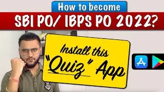 🔥Лучшее приложение для викторин по SBI/IBPS PO 2022 | Как стать SBI PO 2022 / IBPS PO / RRB PO