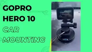 Mounting A GoProHero10 On My Car's Hood For A Drive-Thru Car Wash #gopro