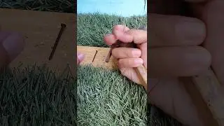 A safer way to install nails#tips #tricks #lifehacks