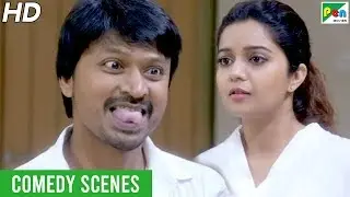 Be Rahem Parinda (Yaakkai) Best comedy Scenes | Hindi Dubbed Movie | Krishna, Swathi, Prakash Raj