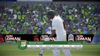 AUSTRALIA VS BANGLADESH 1ST TEST MATCH / DON BRADMAN CRICKET 17