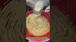 Traditional Method for Creating Noodles