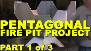 Fire Pit Welding Project: Pentagon Fire Ball - Part 1 | MIG Monday