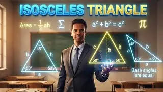 Isosceles Triangle  | شرح كامل تانية إعدادي Math prep 2