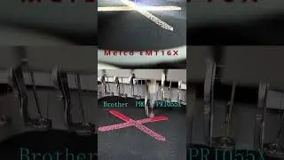 Brother PRO X PR1055X OR Melco EMT16X Short #melco