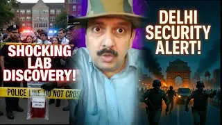 Delhi University Lab Case, Police Investigation, Explosive Material Detected, Big Security Operation