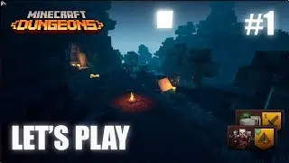 Minecraft Dungeons #1 Первый взгляд Полное прохождение Часть 1/First Look Part 1.