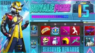 PUBG MOBILE SEASON 15 NEW LEAKS | ROYAL PASS SEASON 15 PUBG MOBILE REWARDS (S15 PUBG MOBILE 100RP)