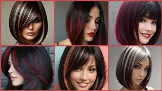 Latest & Trendy Women's Short Highlight Hair Dye Collections #2025 #beautygirlscracks 